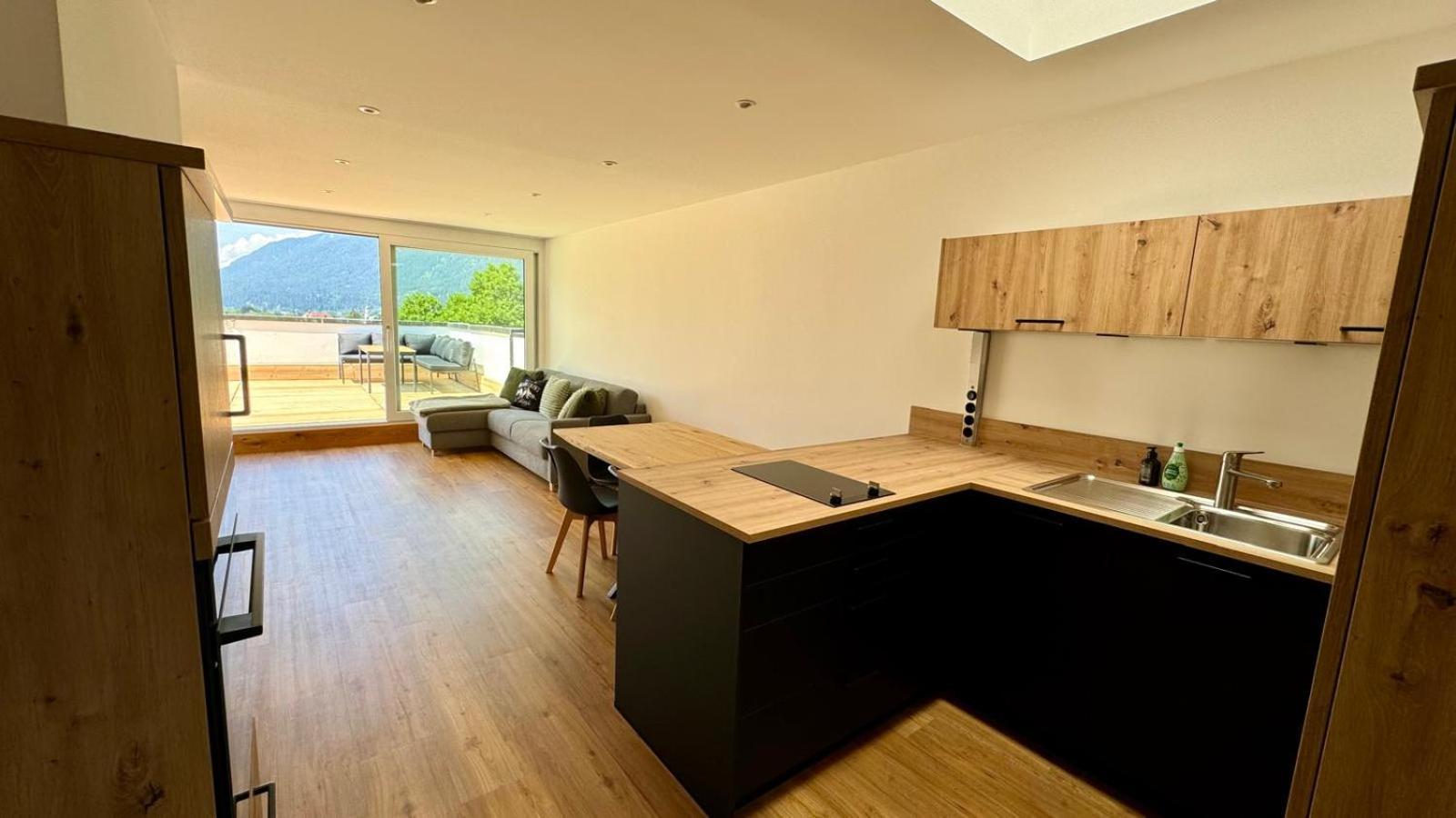 Apartament Dachterrasse Panorama-Glueck II Garmisch-Partenkirchen Zewnętrze zdjęcie